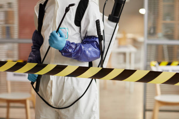 Professional Biohazard Cleanup technician working in Cedar Rapids, NE